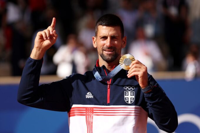 novak djokovic oi paris